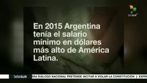 Credibilidad de Macri cae 35% frente a argentinos