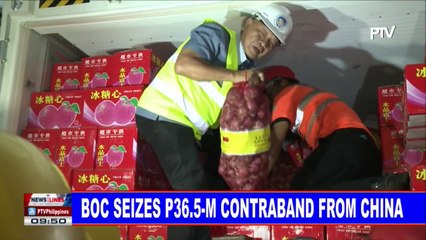 BOC seizes P36.5-M contraband from China