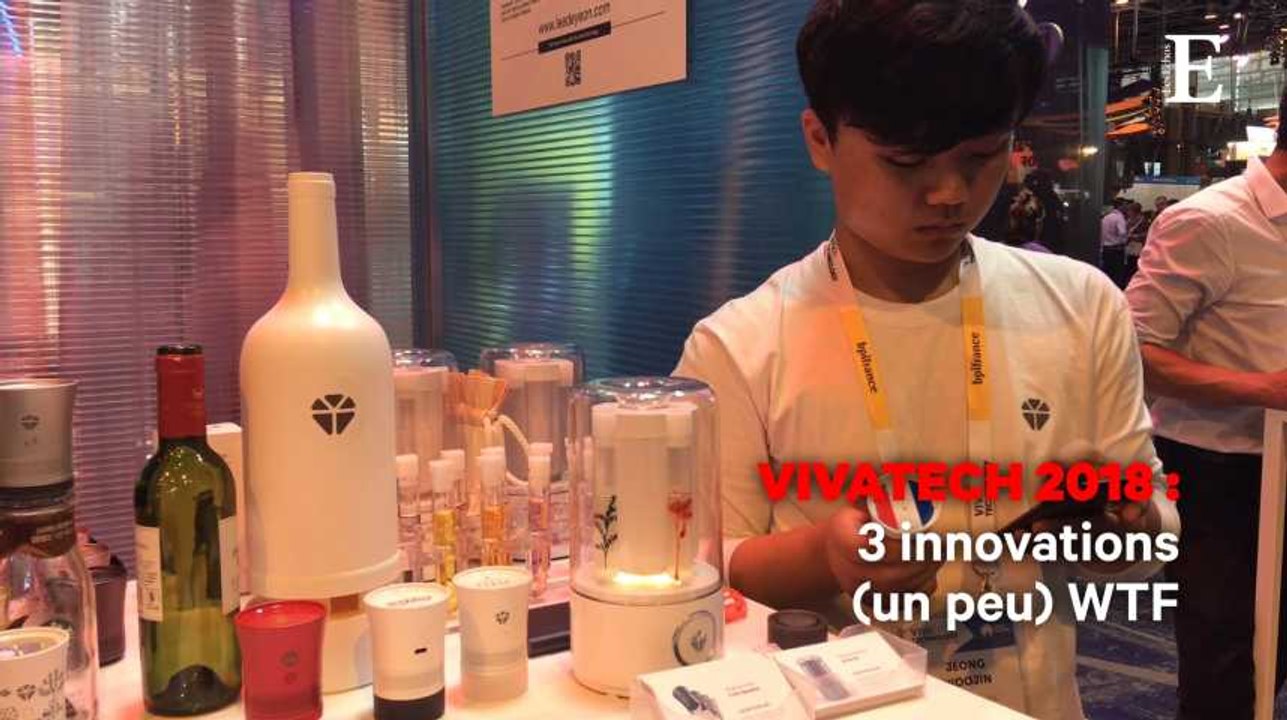 VivaTech 2018 : 3 innovations (un peu) WTF