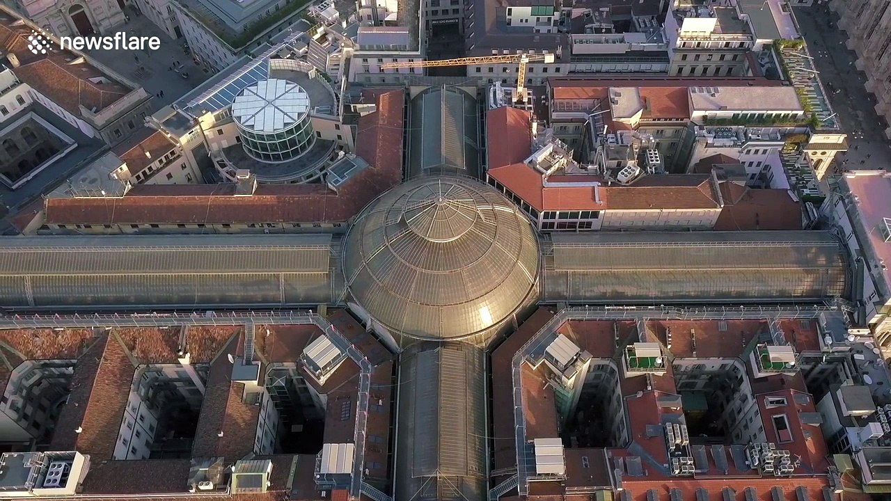 Filmmakers' stunning 'then and now' images show Milan's changing face