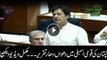 Chairman PTI Imran Khan addresses National Assembly session