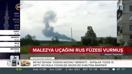Malezya uçağını Rus füzesi vurmuş