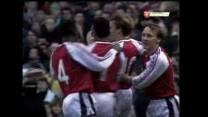Arsenal - Manchester United 17-12-1988 Division One