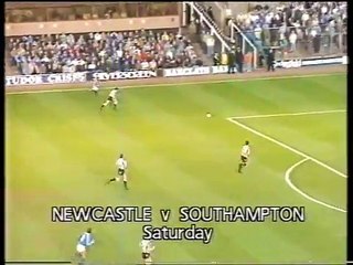 Newcastle United - Southampton 17-12-1988 Division One