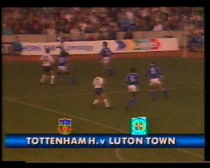 Tottenham Hotspur - Luton Town 26-12-1988 Division One