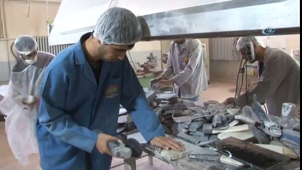 Dünya'da Sadece Elazığ'da Çıkıyor!... Atık Mermerler Sanata Dönüşüyor