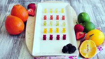 5 Flavors Homemade Gummy Bears 5種口味自家製小熊水果軟糖