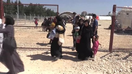 Suriyeliler Bayram İçin Ülkelerine Gidiyor - Kilis