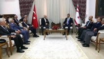Kıbrıs gazileri, Cumhuriyet Meclisi Başkanı Uluçay'ı ziyaret etti - LEFKOŞA