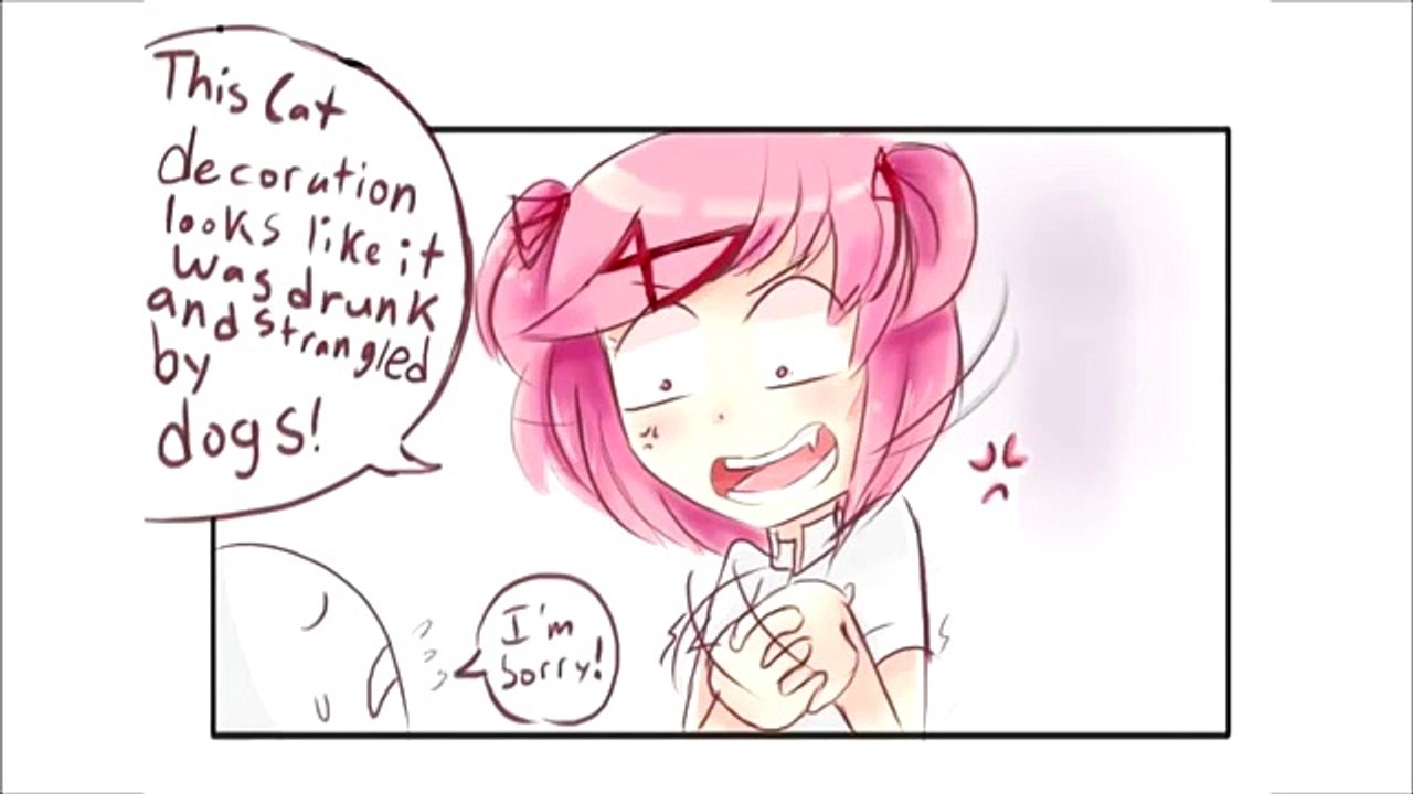 Natsuki as Gordon Ramsay (Doki Doki Literature Club Comic Dub)