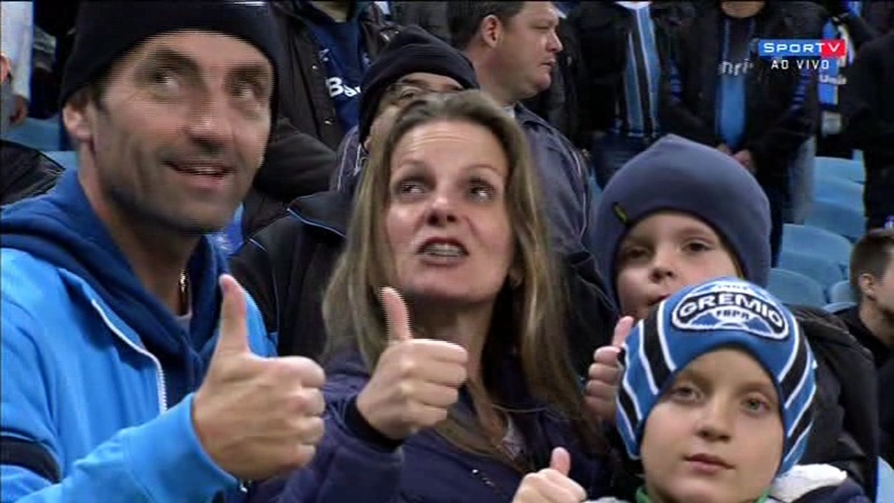 Grêmio 1x0 Defensor (URU)1 tempo completo libertadores 2018