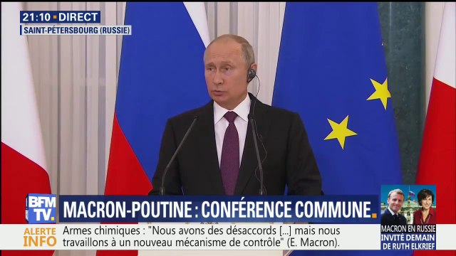 De quel avion s'agit-il? , Vladimir Poutine botte en touche au sujet du vol MH17