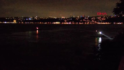 Sarıyer'de Denize Düşen Asker Bulunamadı