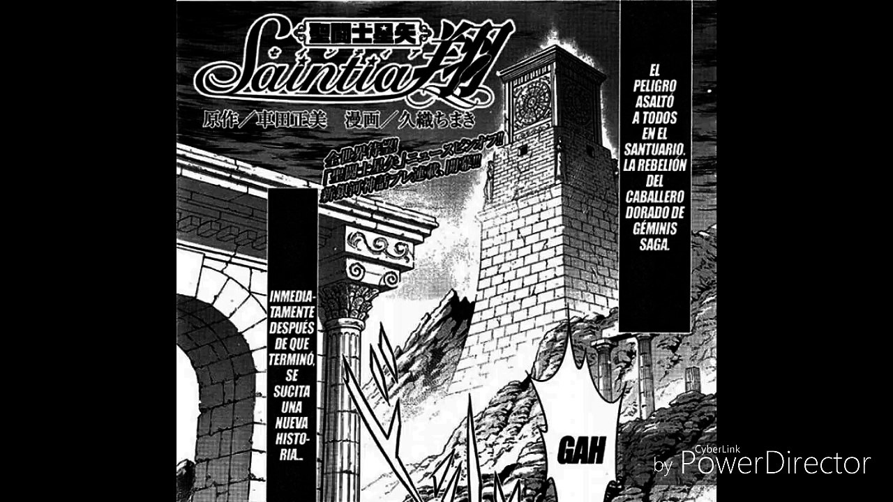 Saint seiya saintia sho prologo