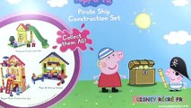 Peppa Pig Pirate Ship Building Blocks Jeu de Construction Bateau de Pirate