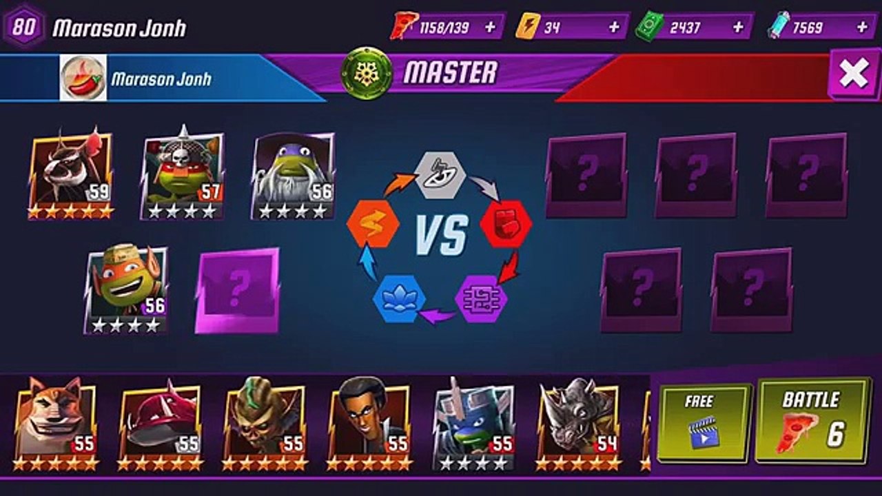 TMNT Legends PVP​​ 338 (ALL TMNT LARP & Master Splinter)