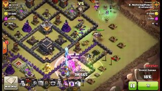 Clash Of Clans | TH9 Shattered LaLoon Strategy (Low/Mid Lvl Hero)