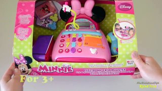 Disney Junior Minnie Mouse Electronic Cash Register with Play Money Kids Eductional Toy