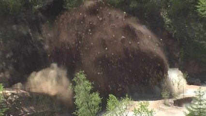 [영상] 북한 풍계리 핵실험장 폭파 현장 / YTN