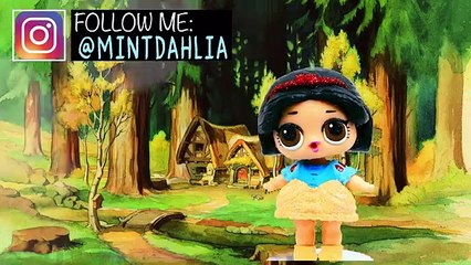SNOW WHITE LOL Surprise Custom Doll ♥ DISNEY DIY | Lil Outrageous Littles 4K