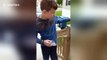 Boy, 11, sees colours for the first time with new glasses