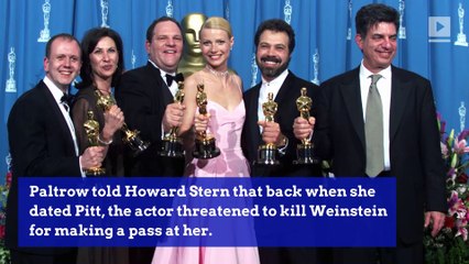 Gwyneth Paltrow Says Brad Pitt Wanted to Kill Harvey Weinstein