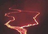 Lava Flows Continue Near Kilauea's Lower East Rift Zone