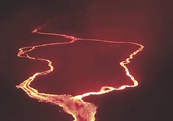 Lava Flows Continue Near Kilauea's Lower East Rift Zone