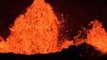 Fissure #22 And #20 Volcanic Eruption Big Lava Flows, Pahoa, Hawaii