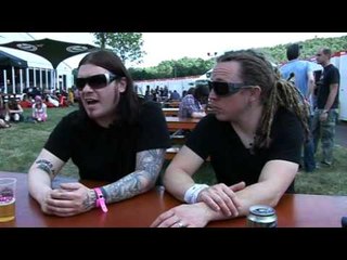 Shinedown 2009 interview - Brent Smith and Barry Kerch (part 2)