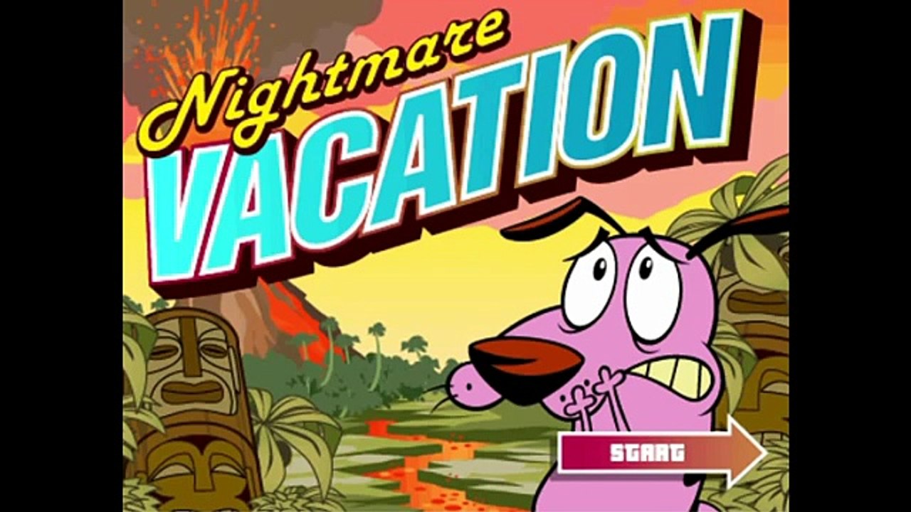 Cartoon Network Games: Courage The Cowardly Dog - Nightmare Vacation