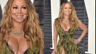 Mariah Carey W@rdr0be M@lfunct!on At Oscars 2017 Red Carpet!