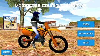 Android game : Motocross CountrySide Drive 3D