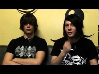 The Death Letters 2009 interview - Jordi en Victor (deel 2)
