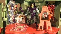 MOTU He-Man Castle Grayskull Vintage Toy Review - Skeletor Tours Castle Grayskull!