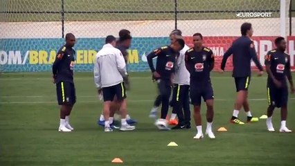 Neymar Jr de retour à l'entrainement... avec le Brésil