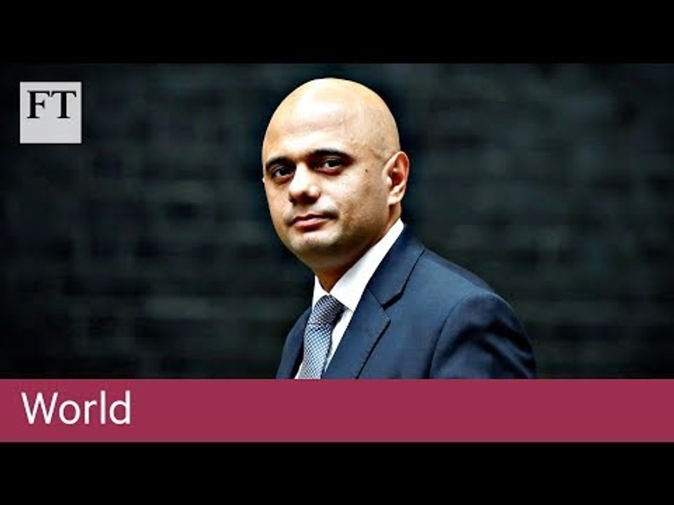 Sajid Javid appointed British home secretary