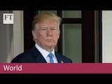 Trump says unified Korea 'could happen'