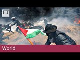Palestinians killed in embassy and Gaza protests