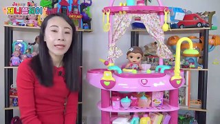 Jenny play 베이비얼라이브 주방놀이와 목욕놀이가 한꺼번에 되는 주방목욕 인형놀이세트 Baby Alive Cook N Care Set