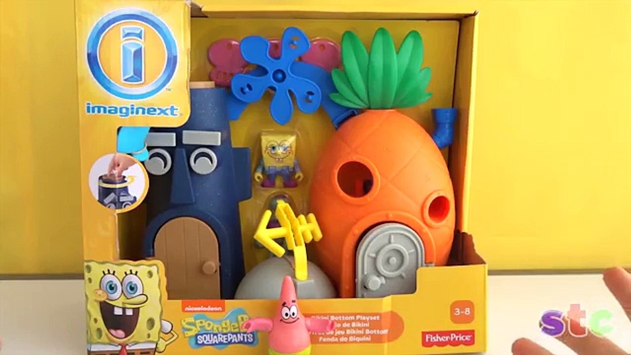 Imaginext Bob Esponja Set Fondo de Bikini