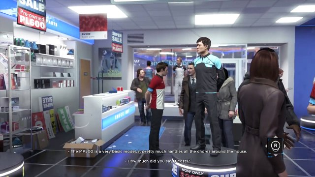 DETROIT BECOME HUMAN Walkthrough Gameplay Part 1 - INTRO (PS4 Pro)