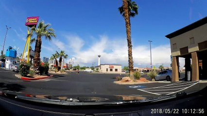 SUV Hits Pedestrian and Drives Off