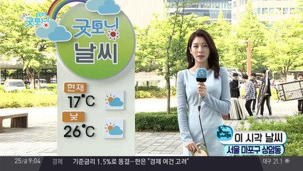미세먼지 농도 '나쁨', 주말에 여름 날씨 예상