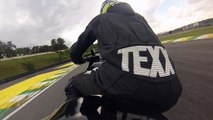 VOLTA EM INTERLAGOS - NINJA 250