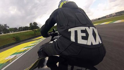 VOLTA EM INTERLAGOS - NINJA 250