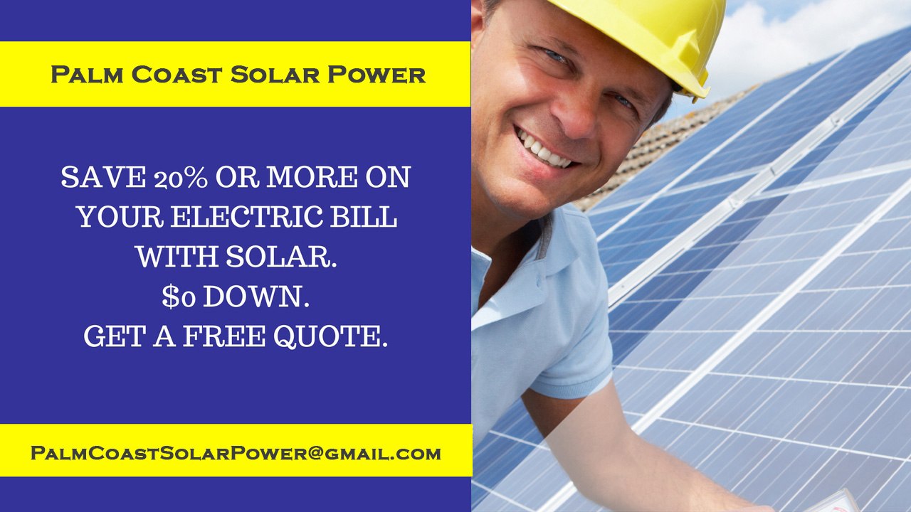 Affordable Solar Energy Palm Coast FL - Palm Coast Solar Energy Costs