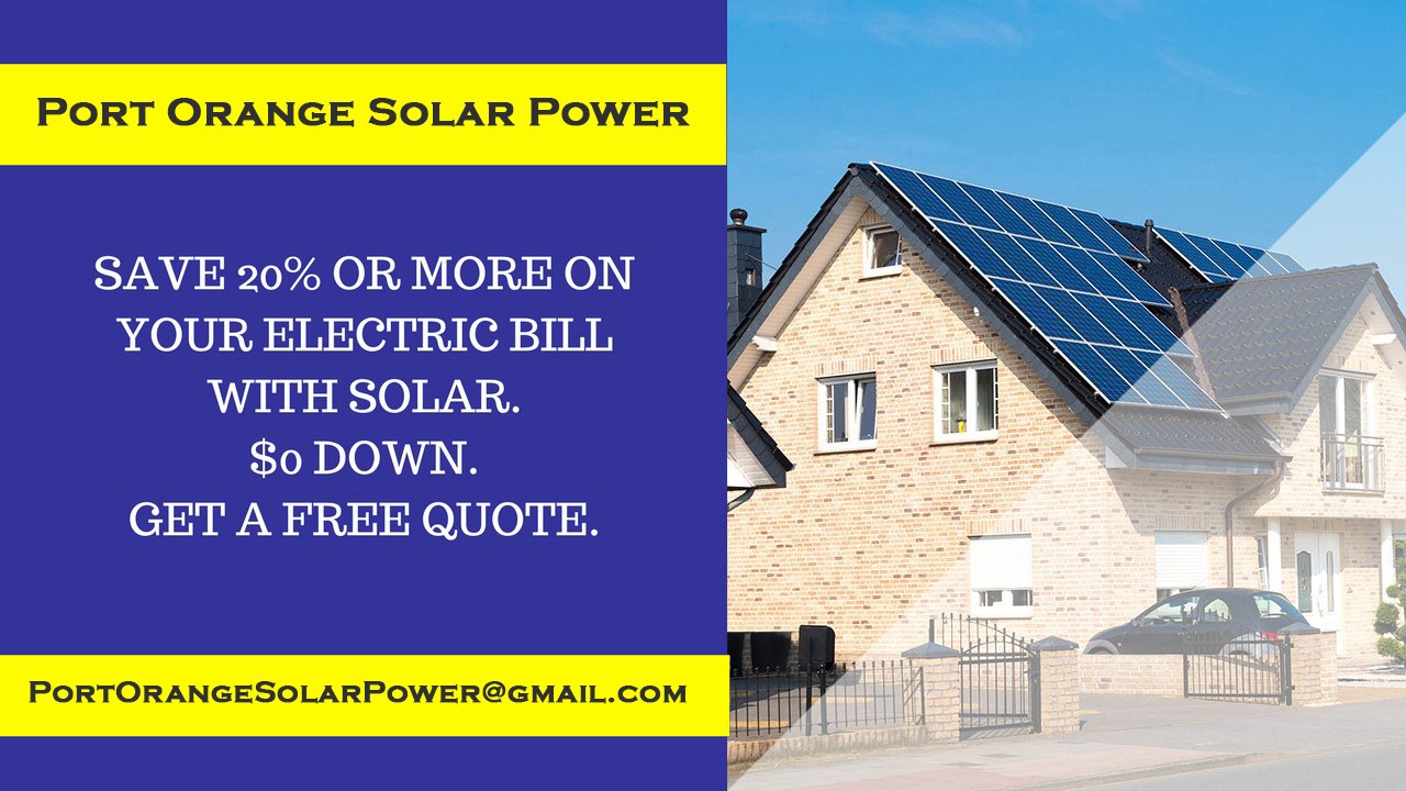 Affordable Solar Energy Port Orange FL - Port Orange Solar Energy Costs