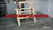 How to Build an Adjustable Sawhorse | Saturday Morning Workshop