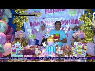 Indra Bekti Merayakan Ulang Tahun Putri Pertamanya